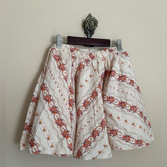 NWT FREE PEOPLE Printed Gaia Skirt Large - Picture 8 of 11